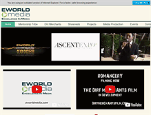 Tablet Screenshot of eworldmedia.com